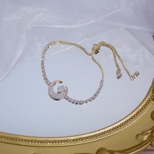 Moon Star Zirconia Diamond Bracelet